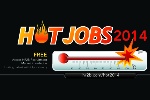 HR2B 2014 Hot Jobs Infographic