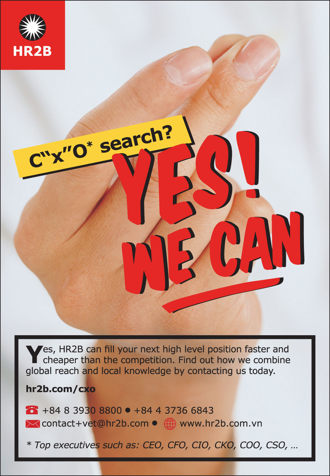 CXO Search Service