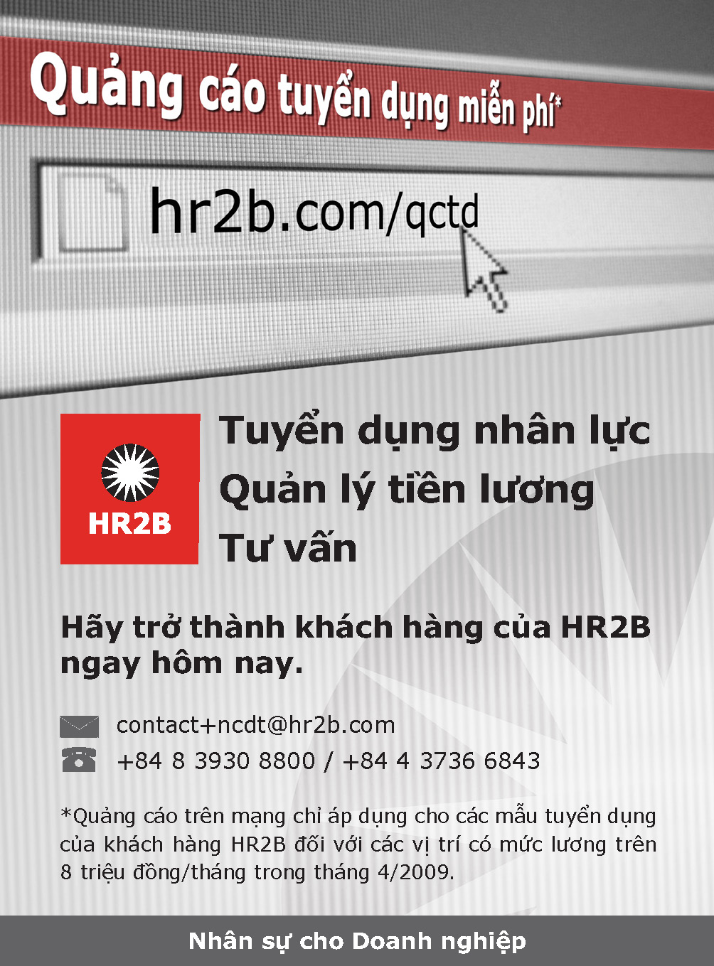 Nhịp cầu đầu tư HR2B