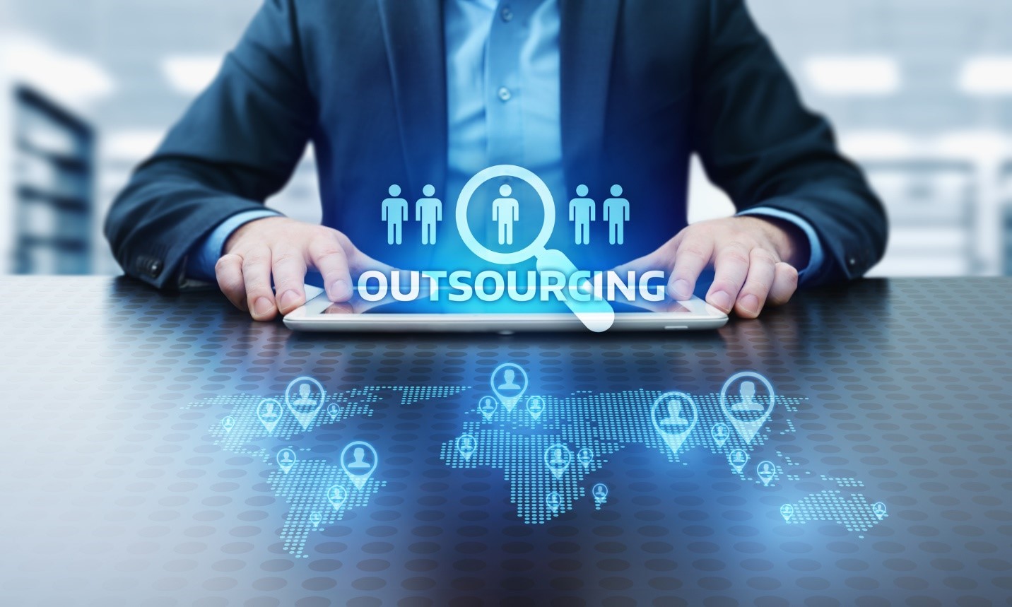Outsourcing human resources can help businesses bridge temporary skills gaps.