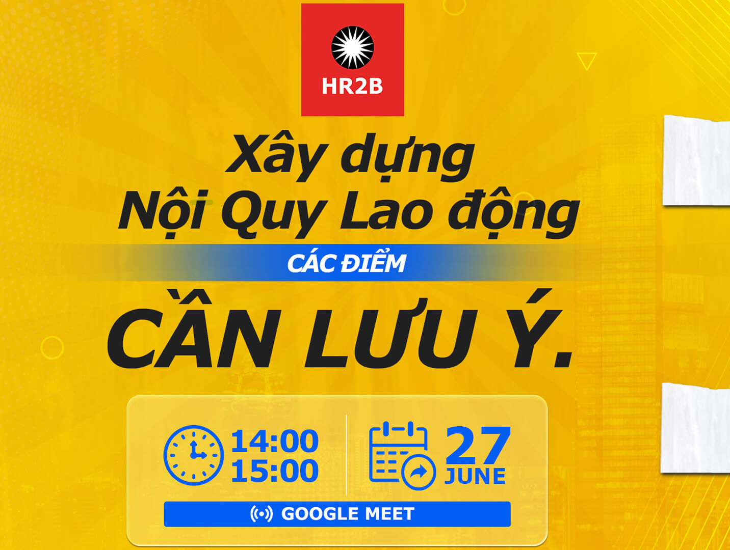 Establish Labor Regulations – Keys to note