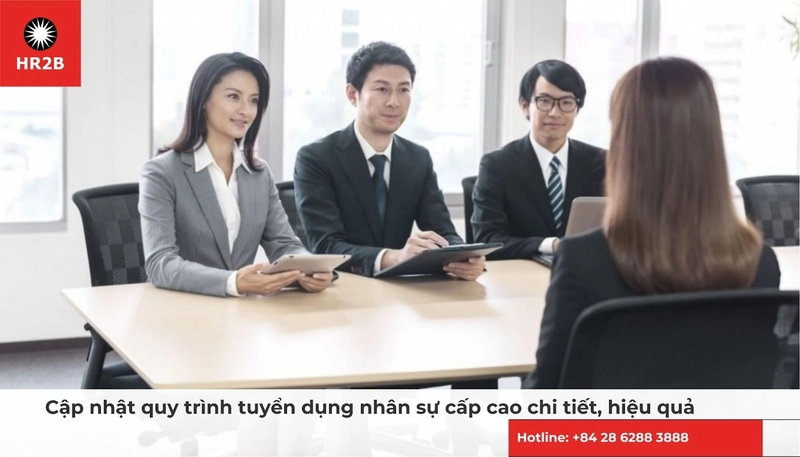 Updated executive recruitment process: detailed and effective