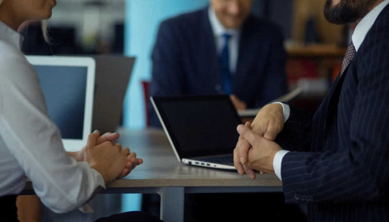 Businesses should consider using recruitment services.