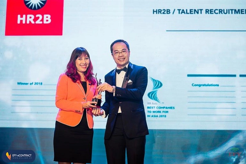 HR2B is a reputable unit in the field of human resource recruitment.