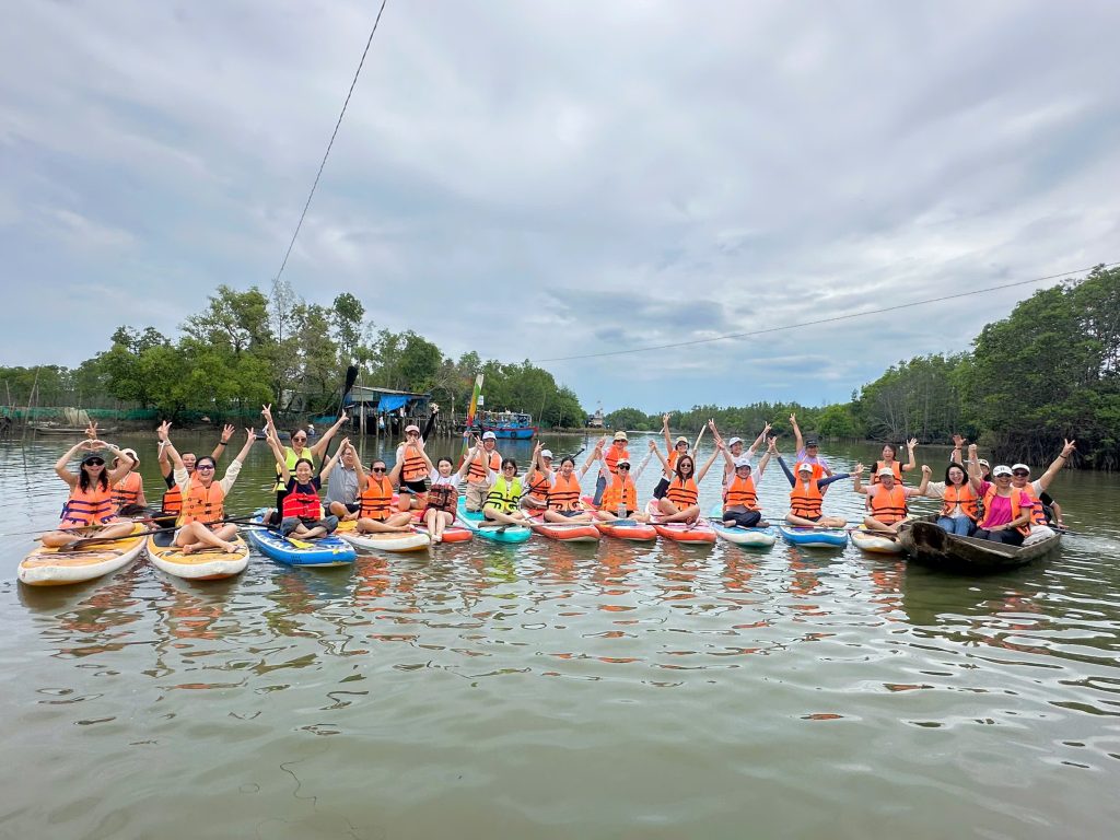 Speedboat rides, SUP kayaking, and swimming